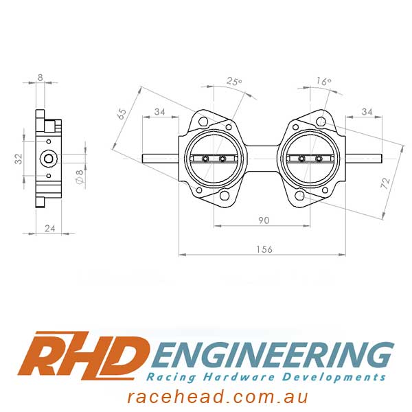 4 Cylinder Basic Universal Vehicle ITB System Set Up STD DCOE/DHLA ...